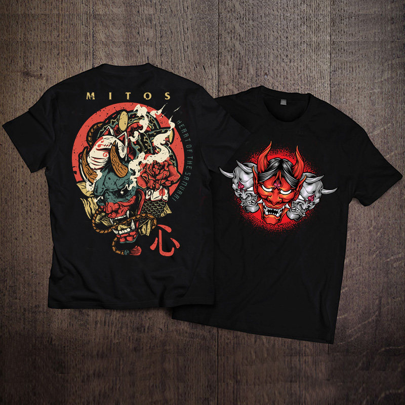 Streetwear Brand Japanese - Kaos Oblong Lengan Pendek Katun Murni
