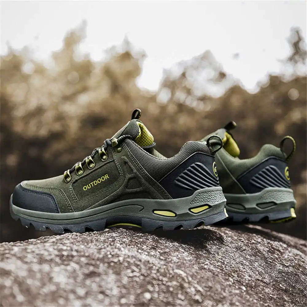 Best Streetwear Brand Uk - Non-slip tenis Hiking bertali untuk pria
