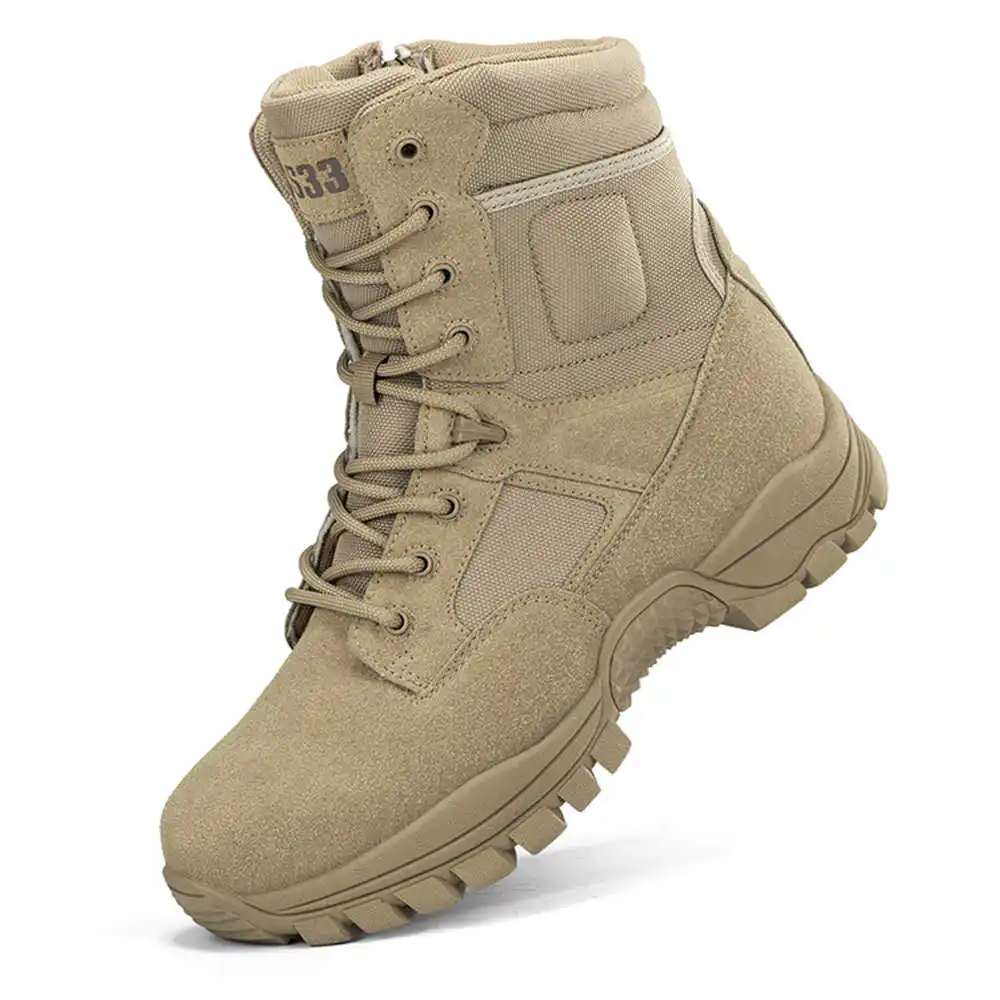 Best Streetwear Brand Uk - Sepatu boot kulit asli antiselip, sepatu