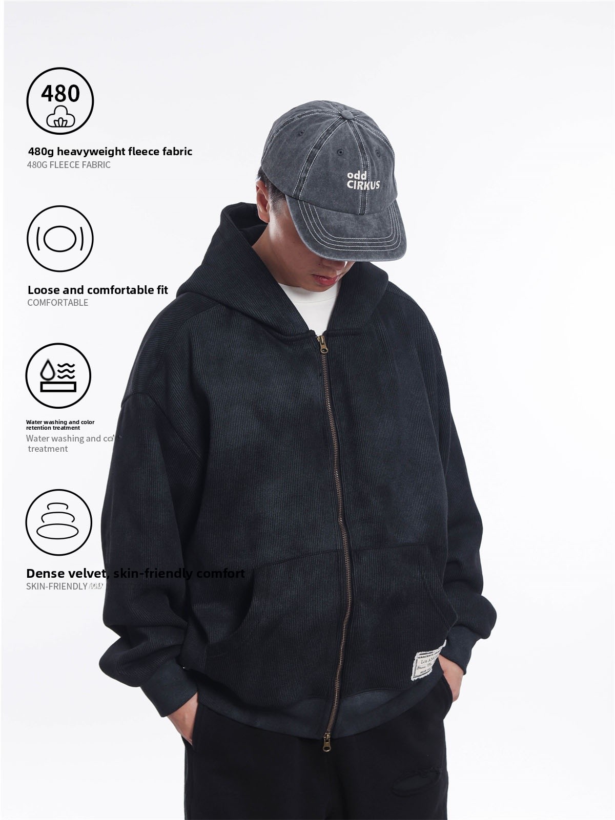 Hoodie Pria Gaya Retro Jepang, - Streetwear Brand Japanese ulasan dan harga