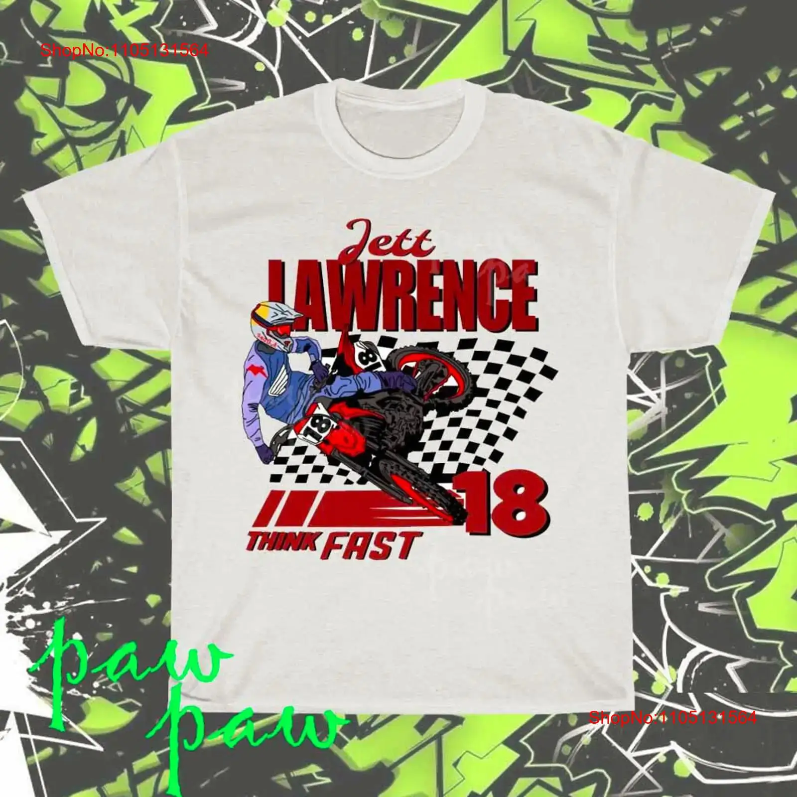 Kaos Amerika Logo Jett Lawrenc - Streetwear Brands Logo ulasan dan harga