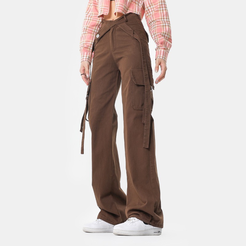 Celana Cargo Wanita 100% Katun - Streetwear Brand Japanese ulasan dan harga
