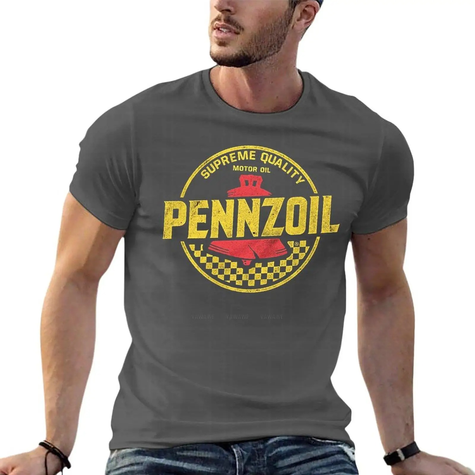 Distressed Pennzoil Logo minya - Streetwear Brands Logo ulasan dan harga